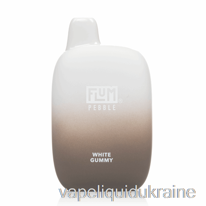 Vape Liquid Ukraine Flum Pebble 6000 Disposable White Gummy